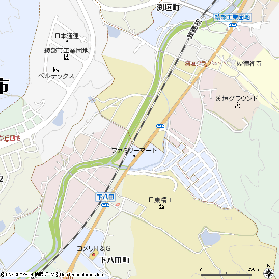 いすゞ自動車近畿株式会社・綾部サービスセンター付近の地図